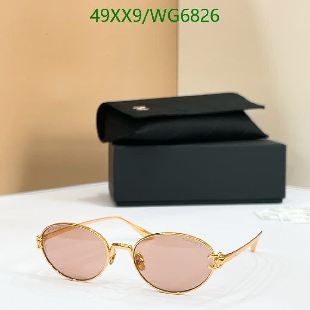 Chanel-Glasses Code: WG6826 $: 49USD