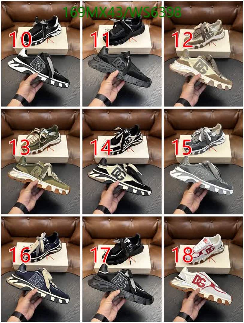 D&G-Men shoes Code: WS6398 $: 169USD
