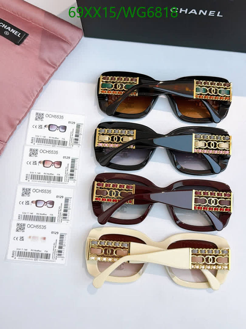 Chanel-Glasses Code: WG6818 $: 69USD