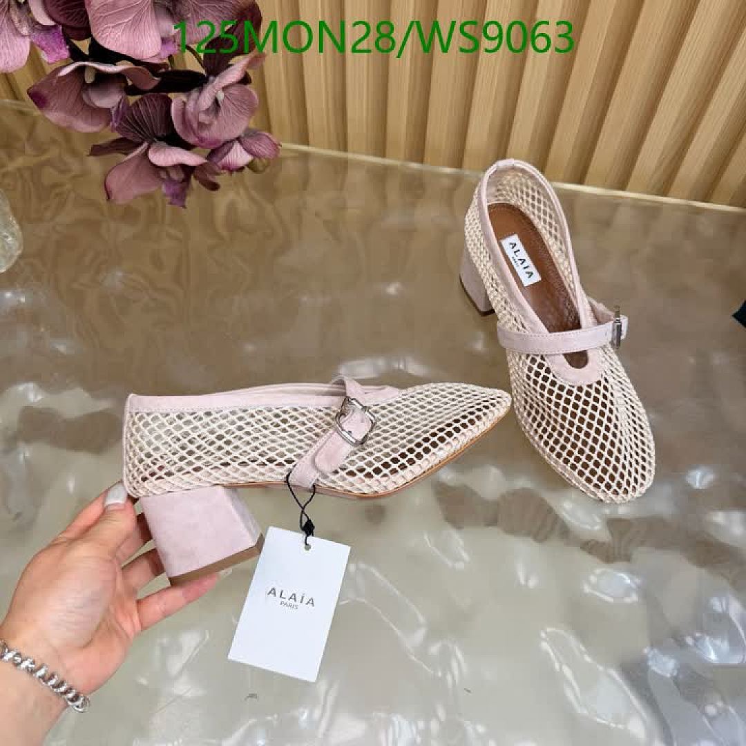 Alaia-Women Shoes Code: WS9063 $: 125USD