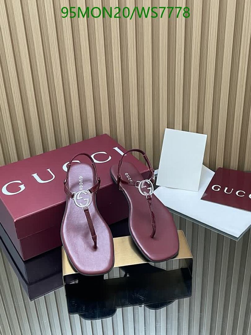 Gucci-Women Shoes Code: WS7778 $: 95USD