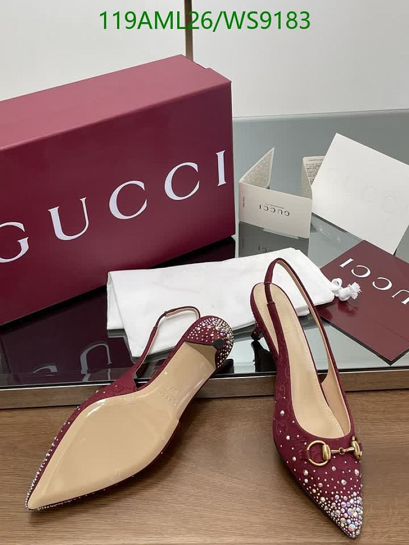 Gucci-Women Shoes Code: WS9183 $: 119USD