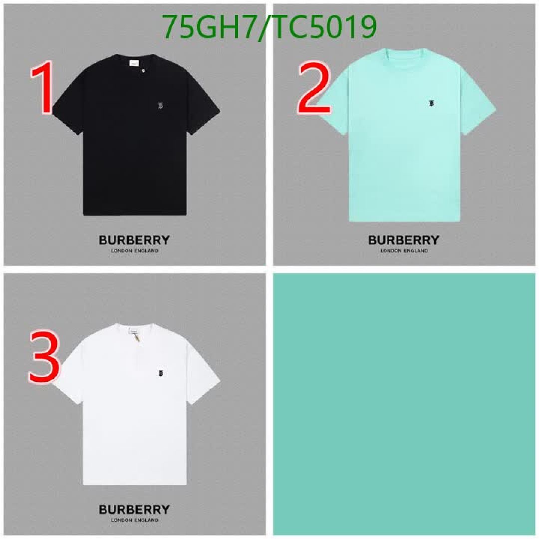 Burberry-Clothing Code: TC5019 $: 75USD