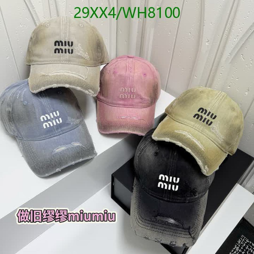 Miu Miu-Cap(Hat) Code: WH8100 $: 29USD