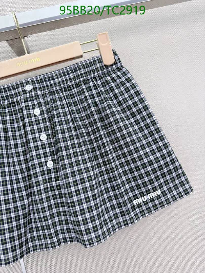 Miu Miu-Clothing Code: TC2919 $: 95USD
