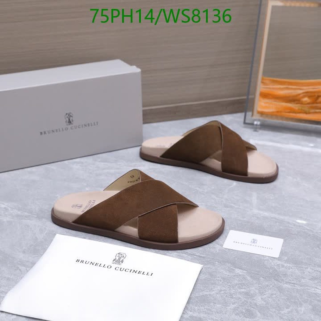 Brunello Cucinelli-Men shoes Code: WS8136 $: 75USD
