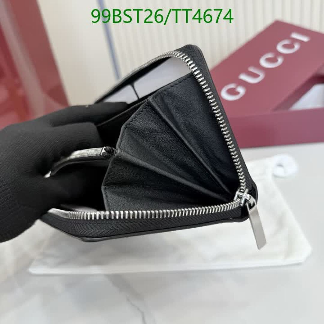 Gucci-Wallet Mirror Quality Code: TT4674 $: 99USD