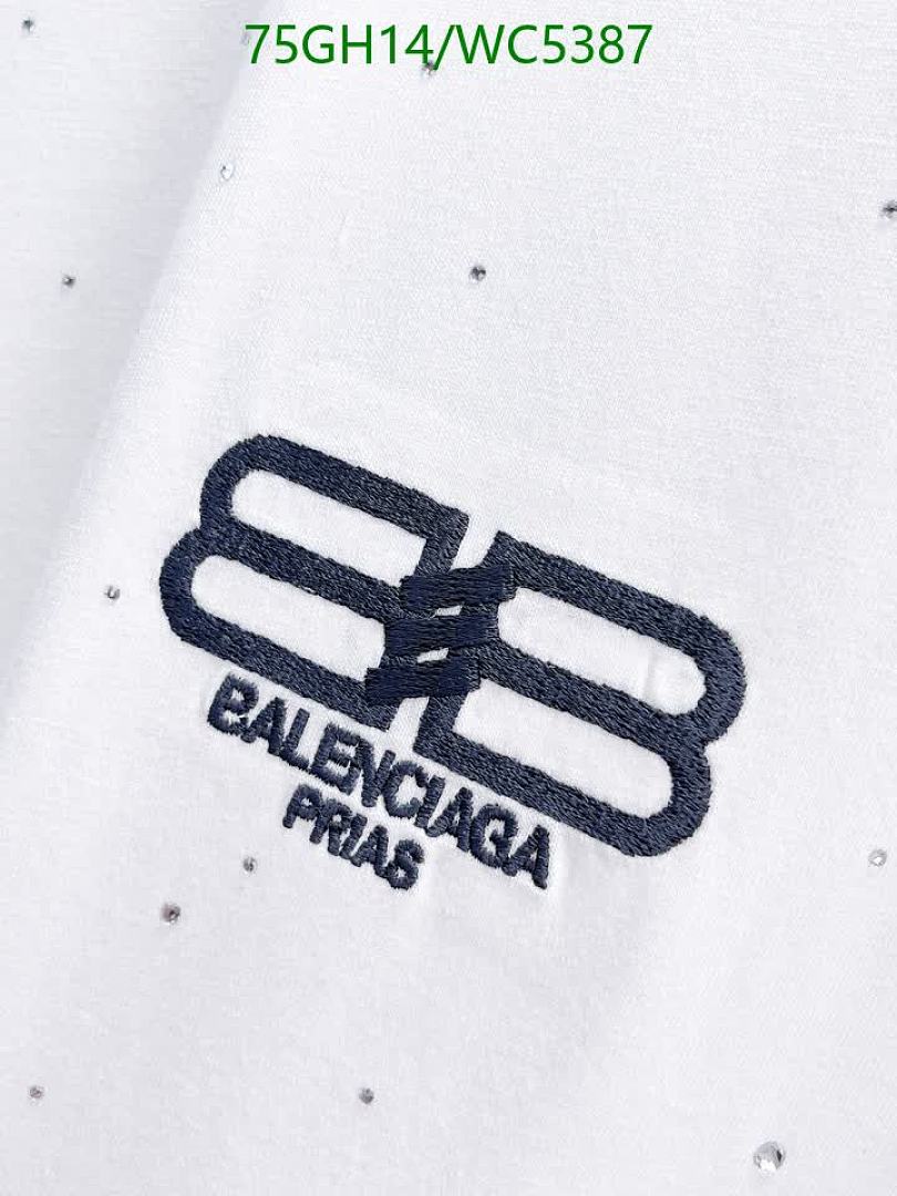 Balenciaga-Clothing Code: WC5387 $: 75USD