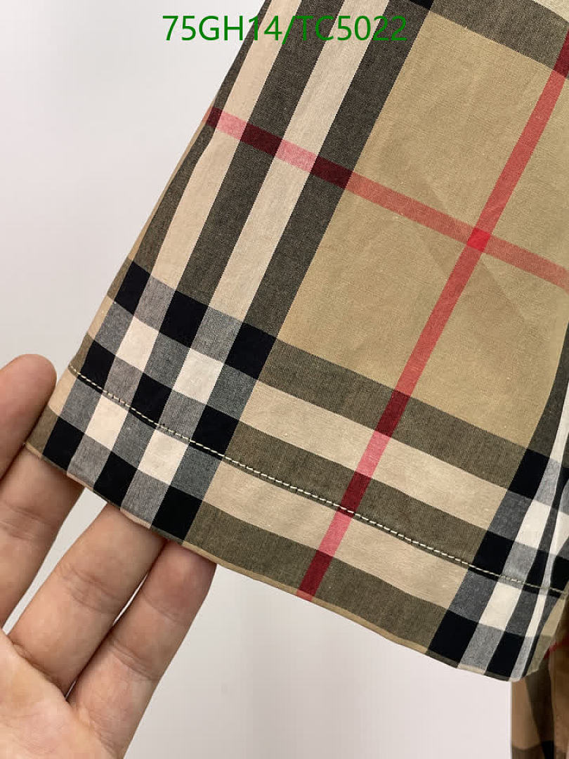 Burberry-Clothing Code: TC5022 $: 75USD