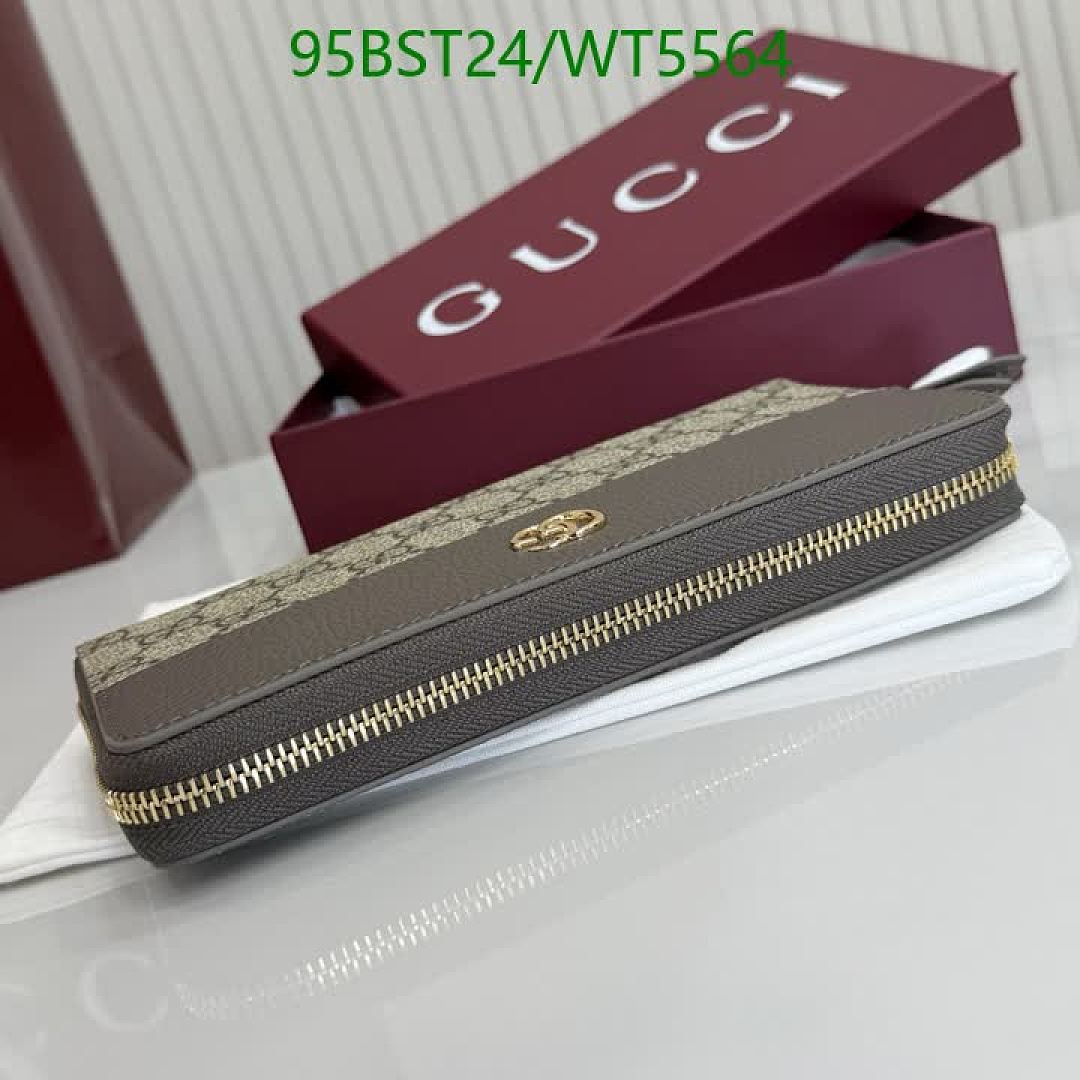 Gucci-Wallet Mirror Quality Code: WT5564 $: 95USD