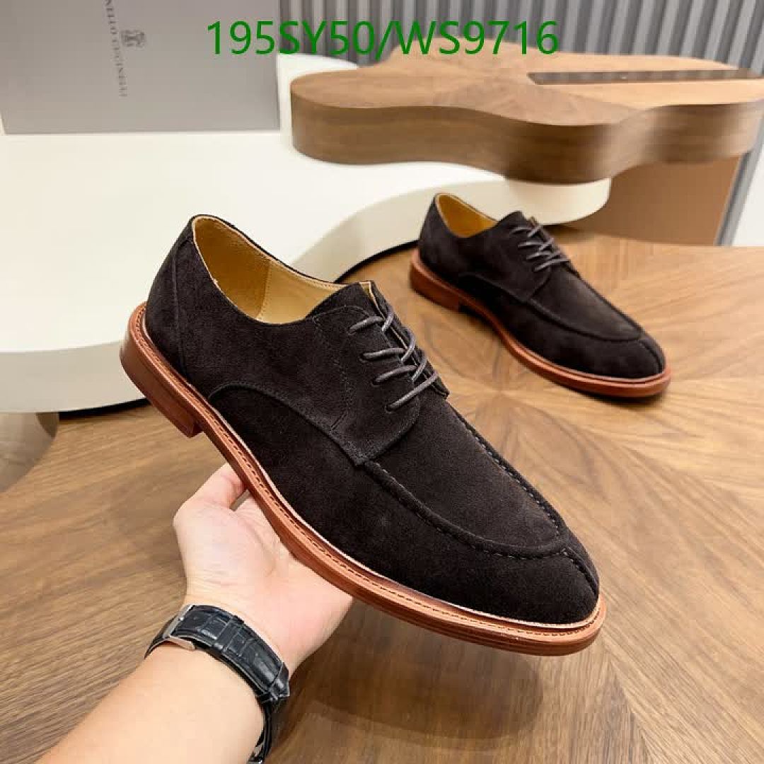 Brunello Cucinelli-Men shoes Code: WS9716 $: 195USD