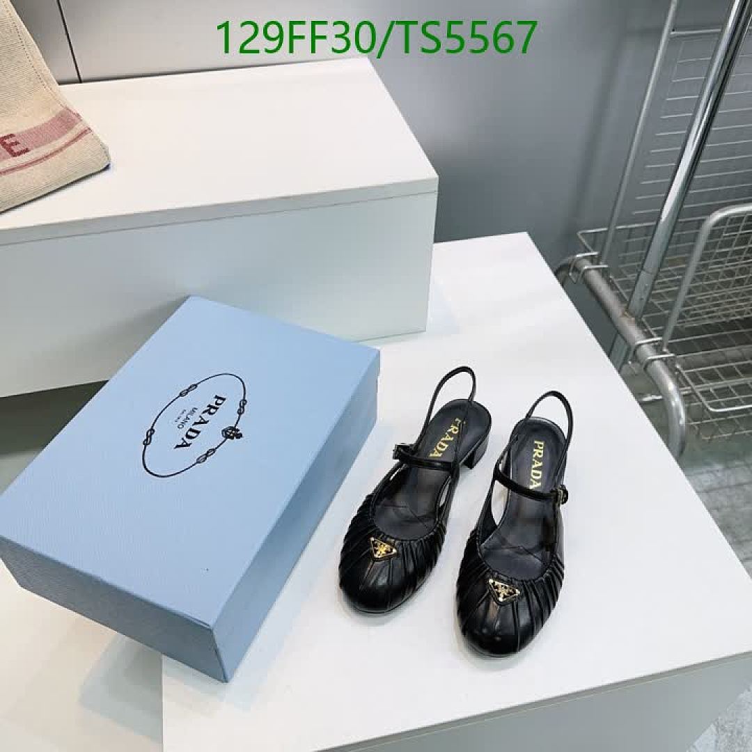 Prada-Women Shoes Code: TS5567 $: 129USD
