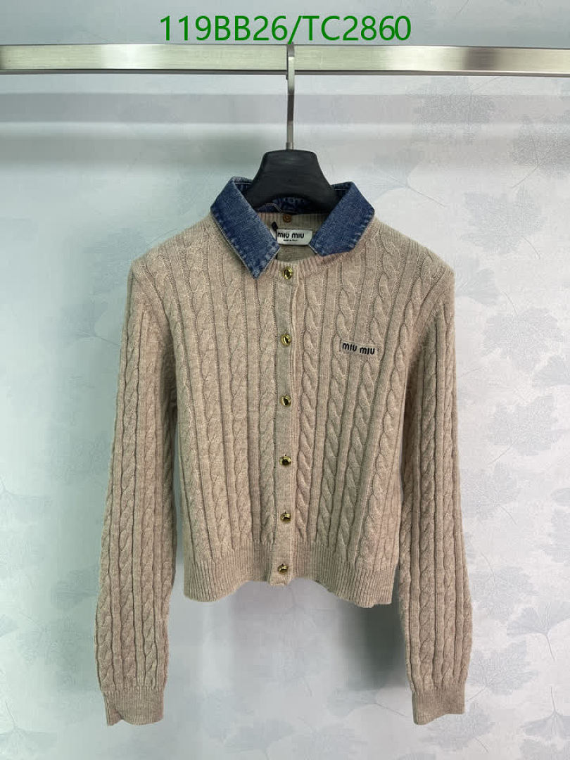 Miu Miu-Clothing Code: TC2860 $: 119USD