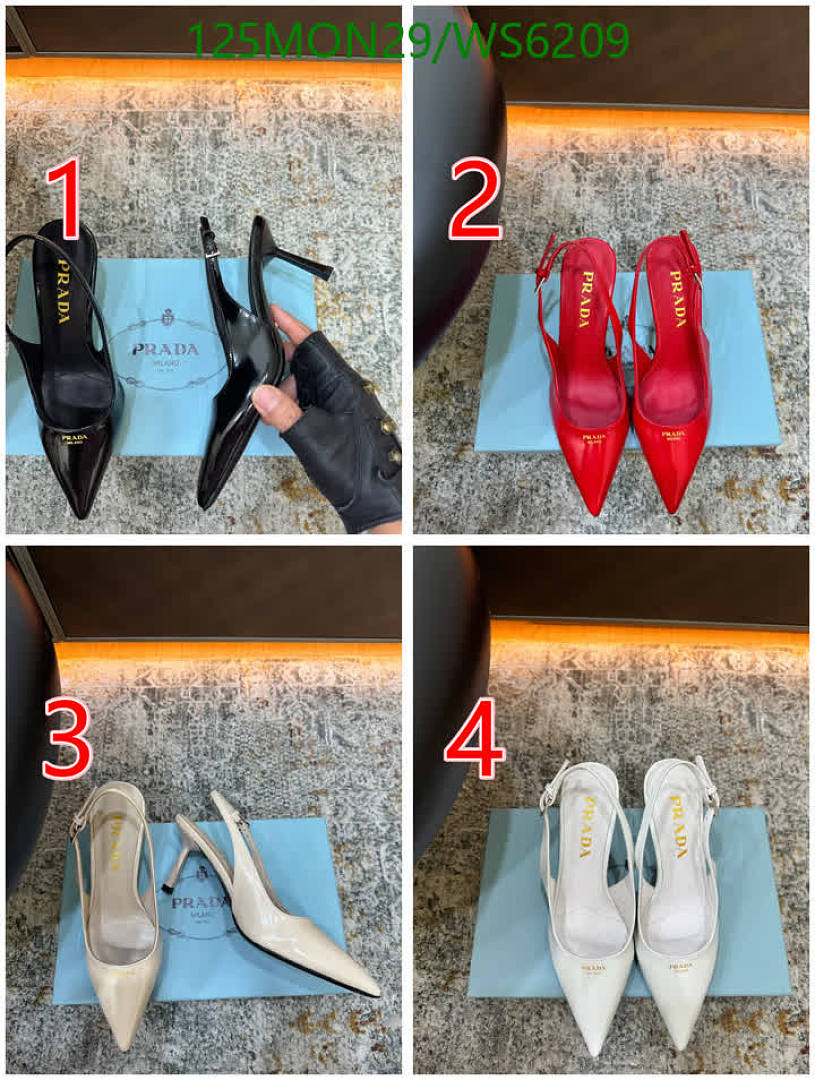 Prada-Women Shoes Code: WS6209 $: 125USD