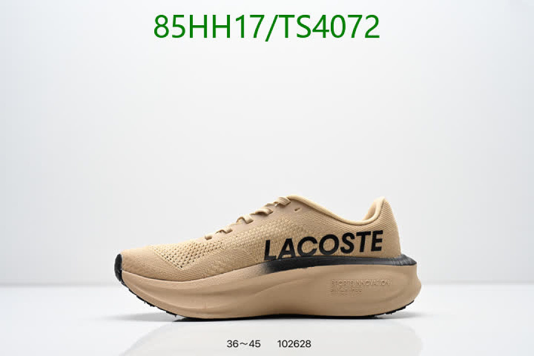 Lacoste-Men shoes Code: TS4072 $: 85USD