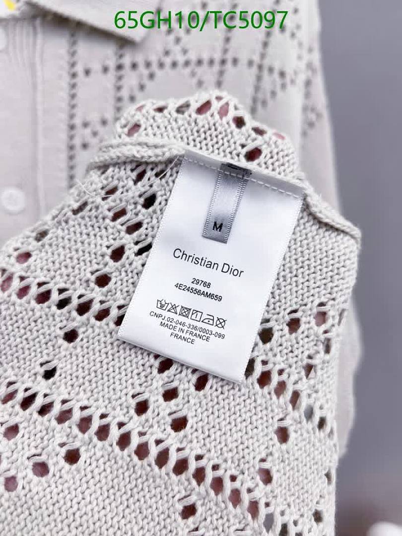 Dior-Clothing Code: TC5097 $: 65USD