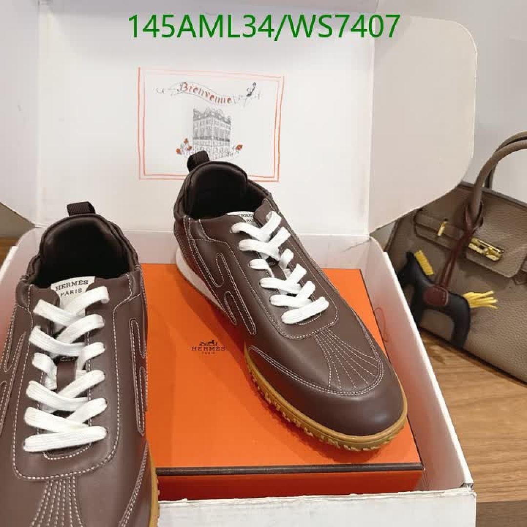Hermes-Men shoes Code: WS7407 $: 145USD