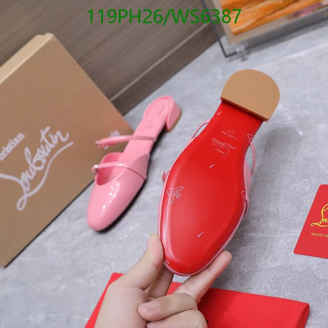Christian Louboutin-Women Shoes Code: WS6387 $: 119USD