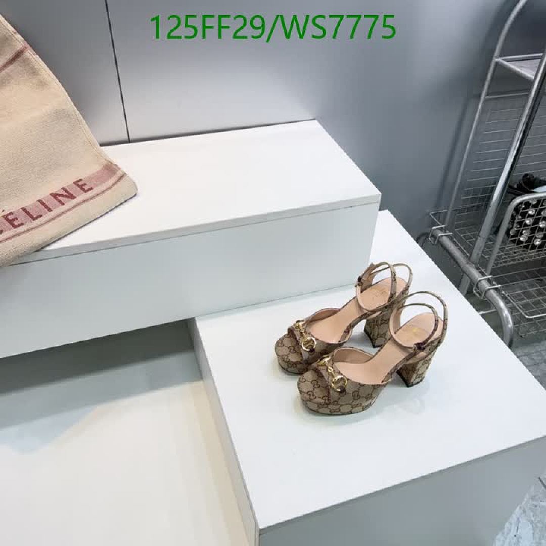 Gucci-Women Shoes Code: WS7775 $: 125USD