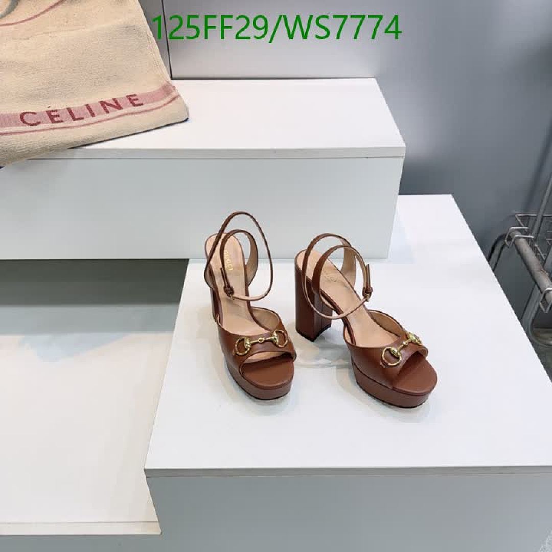 Gucci-Women Shoes Code: WS7774 $: 125USD