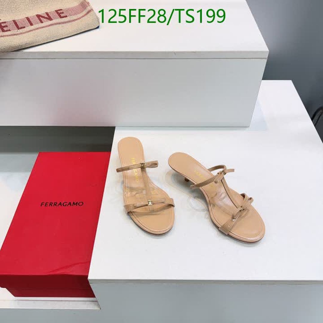 Ferragamo-Women Shoes Code: TS199 $: 125USD