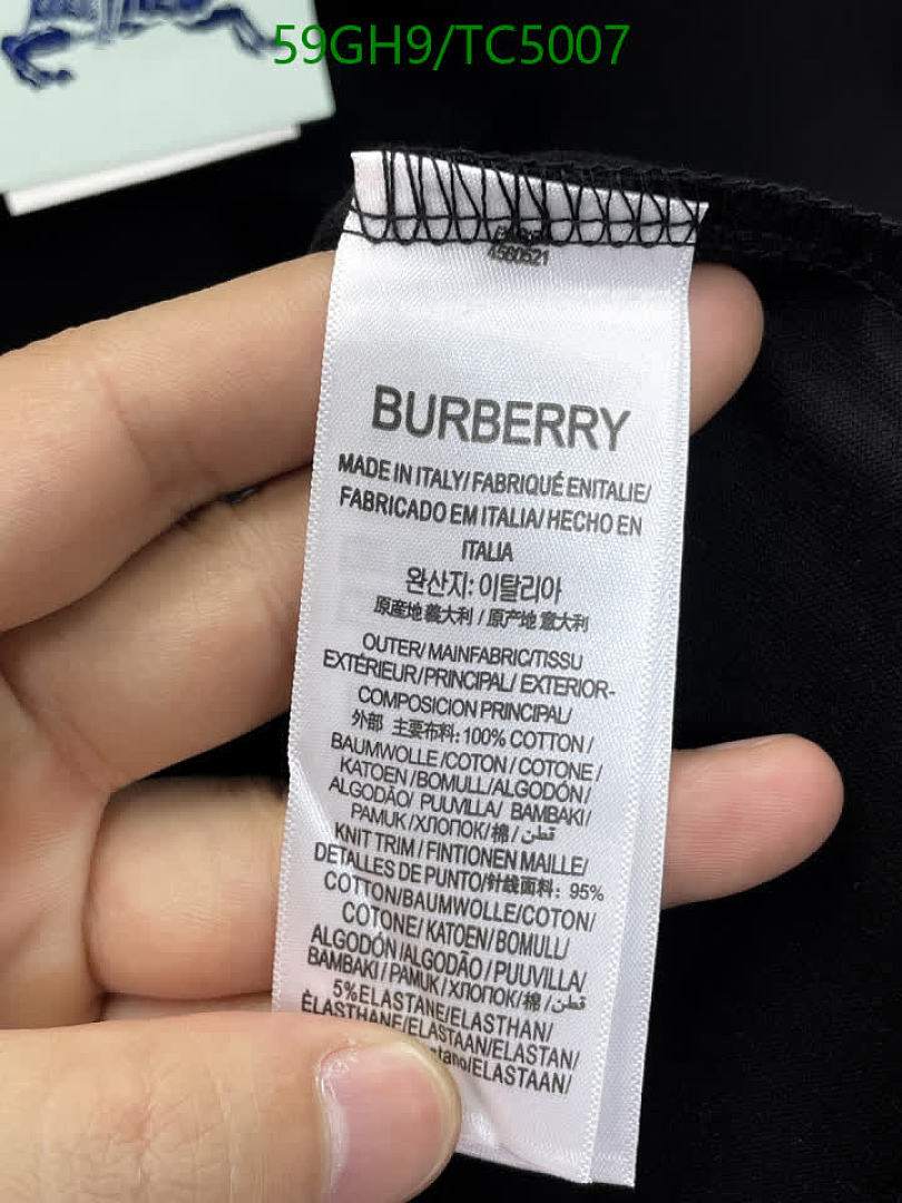 Burberry-Clothing Code: TC5007 $: 59USD