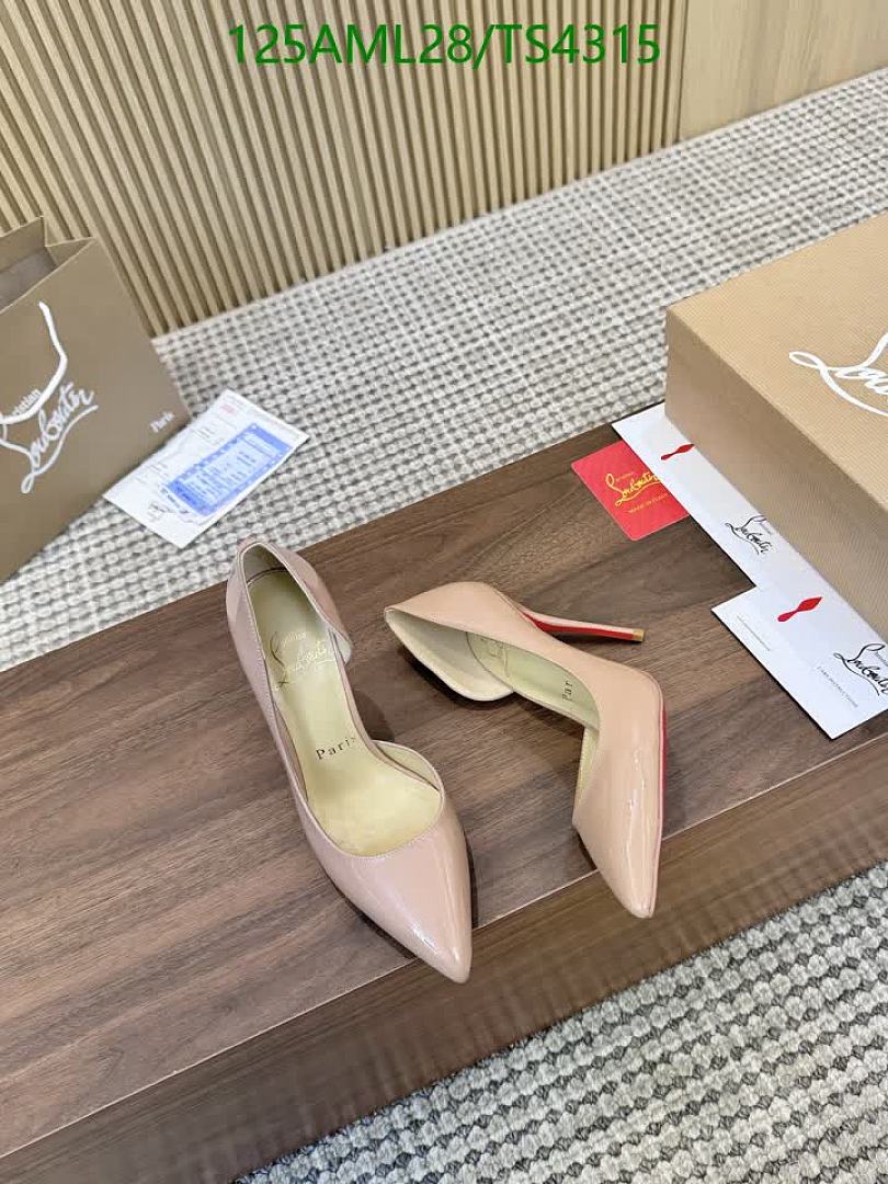 Christian Louboutin-Women Shoes Code: TS4315 $: 125USD