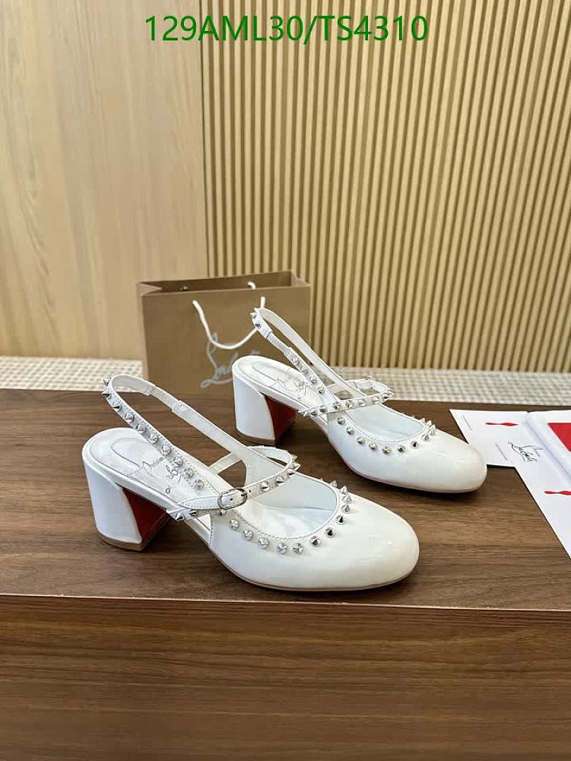 Christian Louboutin-Women Shoes Code: TS4310 $: 129USD
