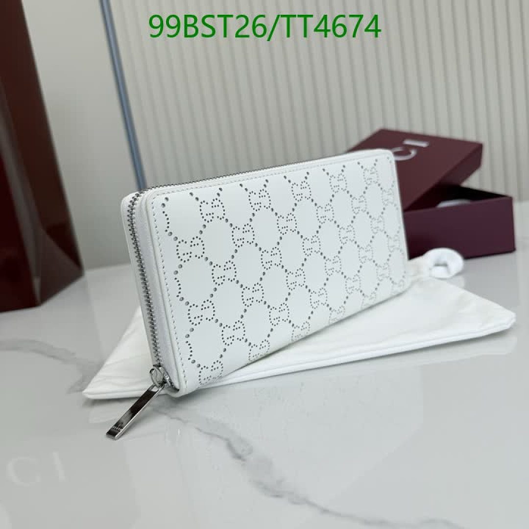Gucci-Wallet Mirror Quality Code: TT4674 $: 99USD