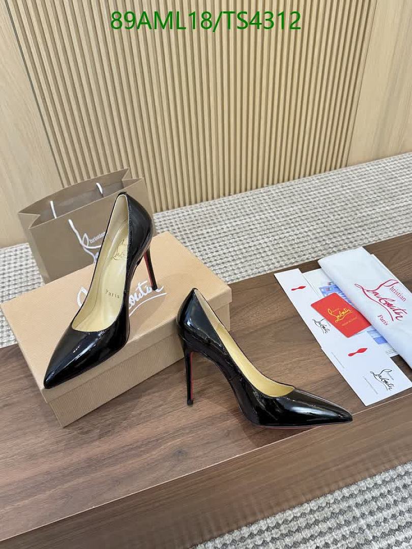 Christian Louboutin-Women Shoes Code: TS4312 $: 89USD