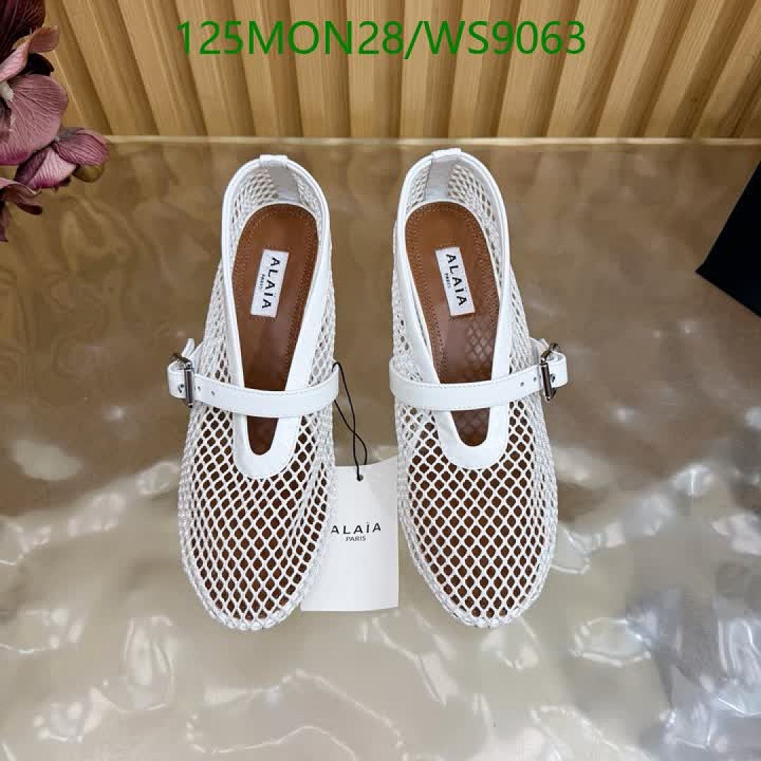 Alaia-Women Shoes Code: WS9063 $: 125USD