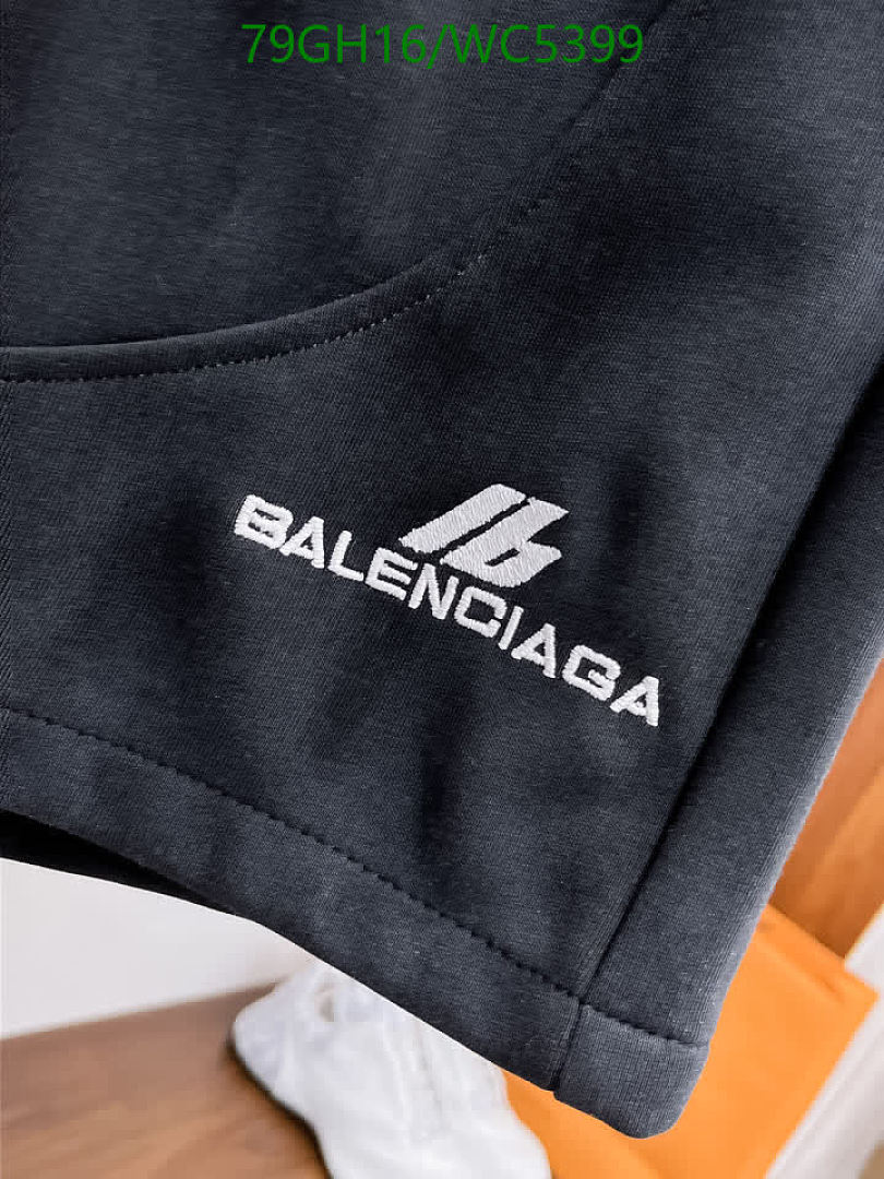 Balenciaga-Clothing Code: WC5399 $: 79USD