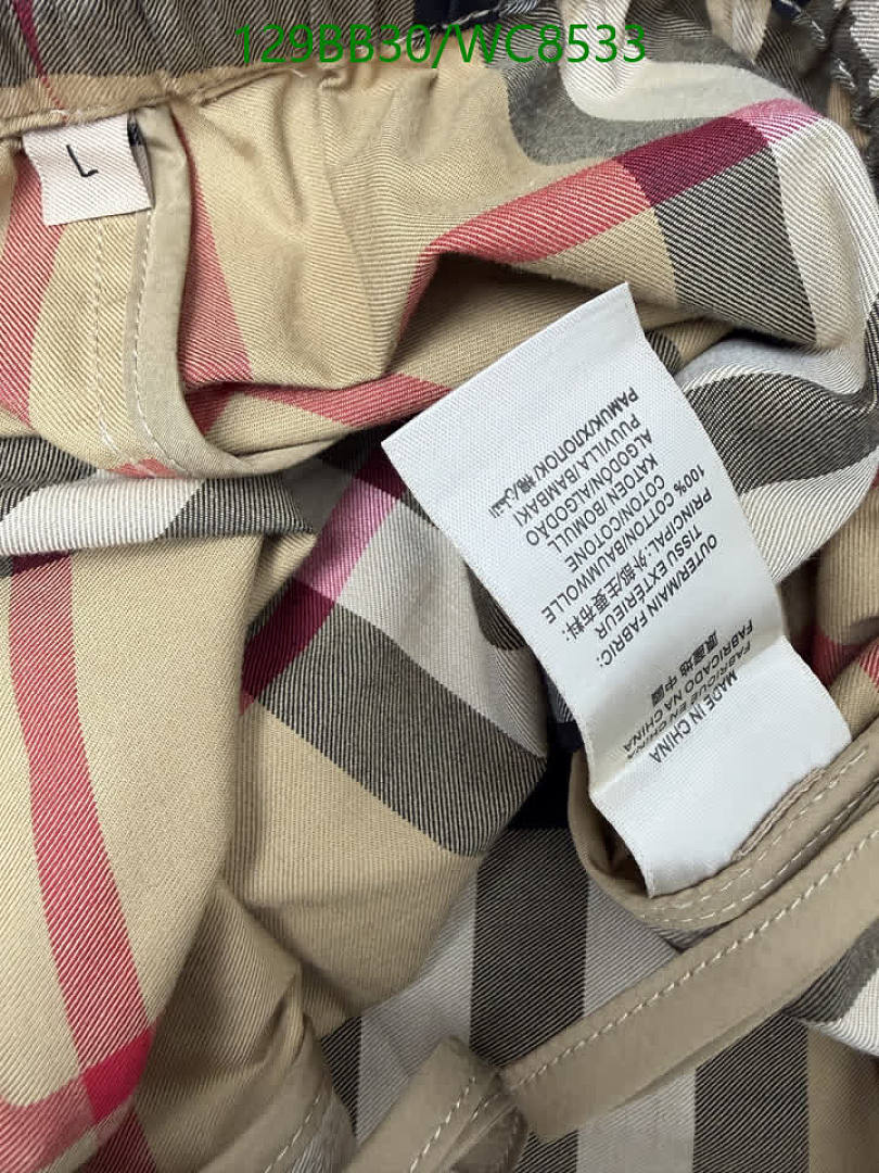 Burberry-Clothing Code: WC8533 $: 129USD