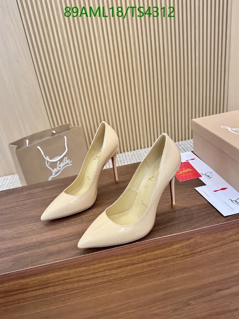 Christian Louboutin-Women Shoes Code: TS4312 $: 89USD