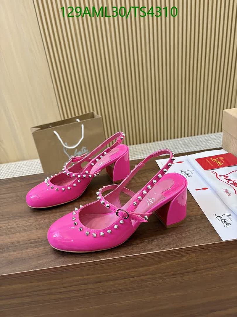 Christian Louboutin-Women Shoes Code: TS4310 $: 129USD
