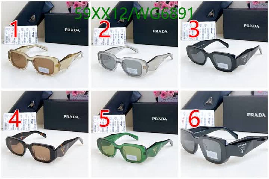 Prada-Glasses Code: WG6891 $: 59USD