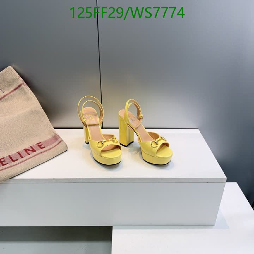 Gucci-Women Shoes Code: WS7774 $: 125USD