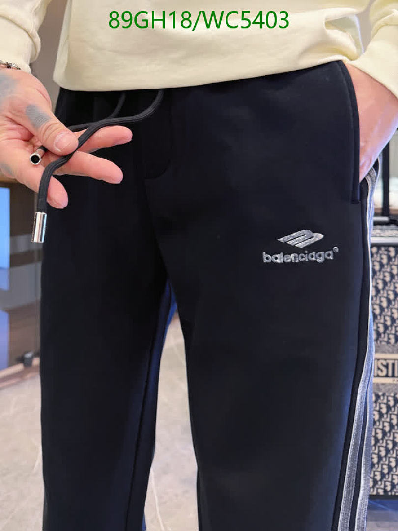 Balenciaga-Clothing Code: WC5403 $: 89USD