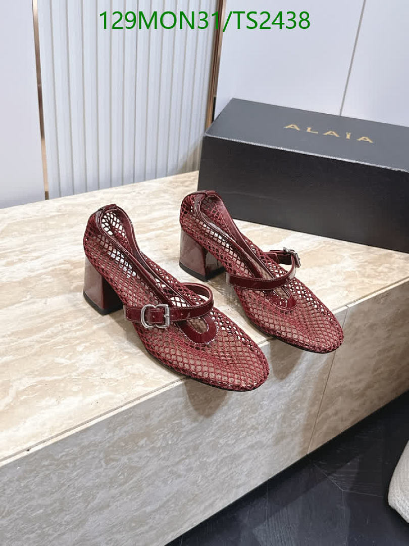 Alaia-Women Shoes Code: TS2438 $: 129USD