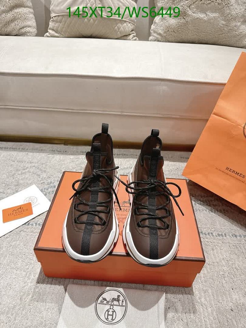 Hermes-Men shoes Code: WS6449 $: 145USD