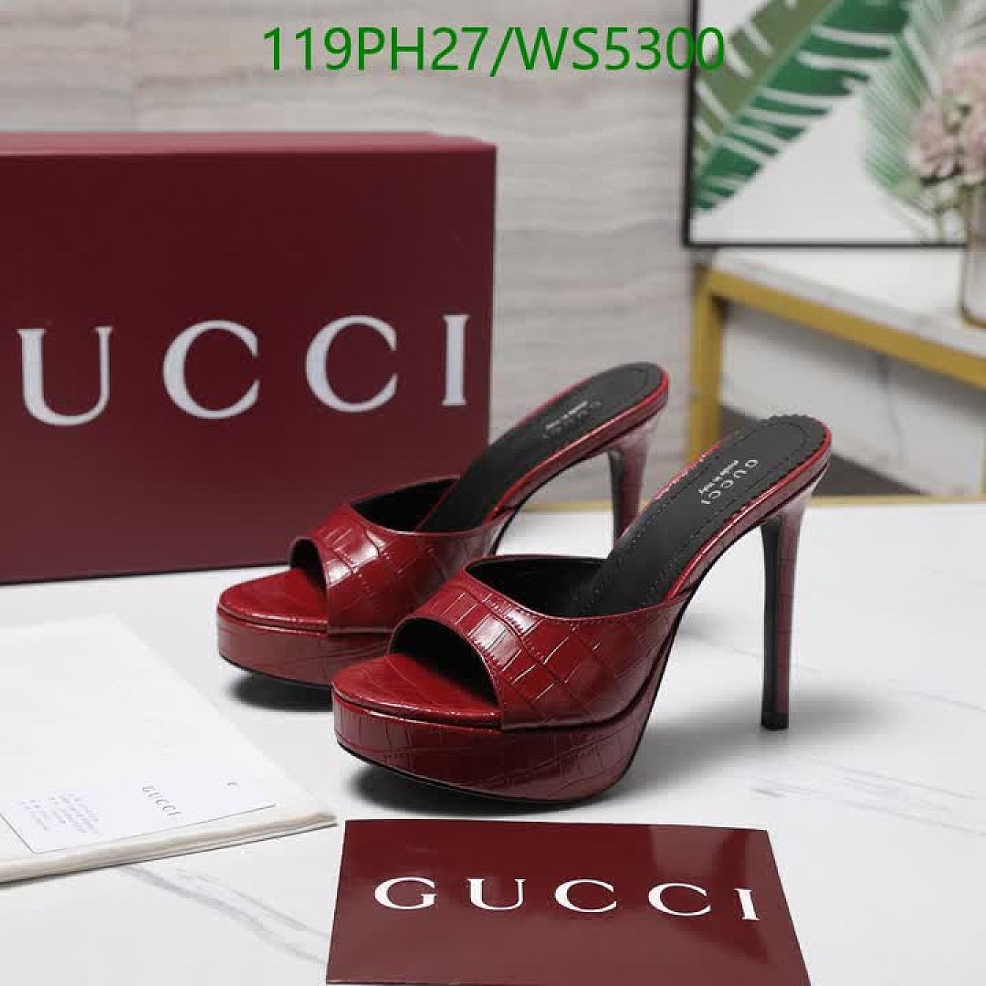 Gucci-Women Shoes Code: WS5300 $: 119USD