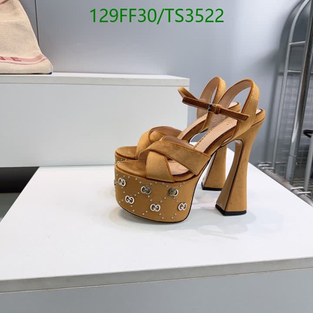 Gucci-Women Shoes Code: TS3522 $: 129USD