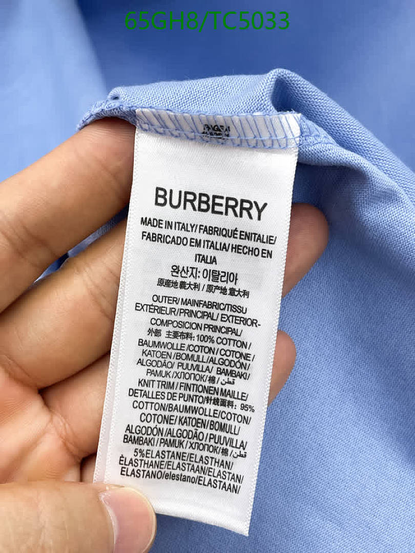 Burberry-Clothing Code: TC5033 $: 65USD