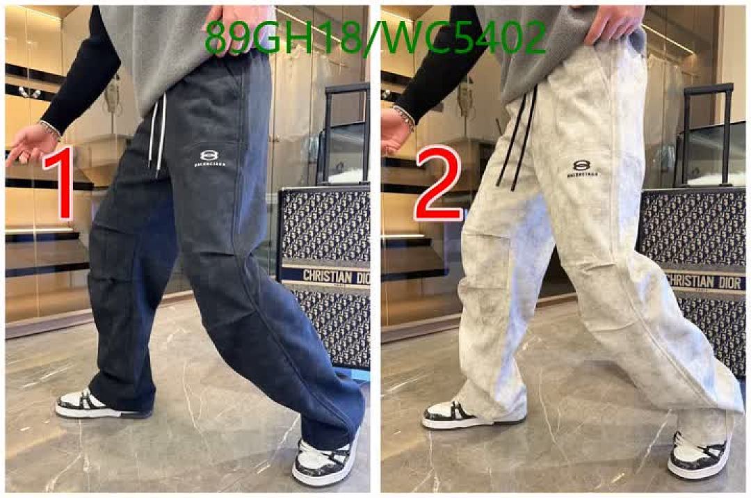 Balenciaga-Clothing Code: WC5402 $: 89USD
