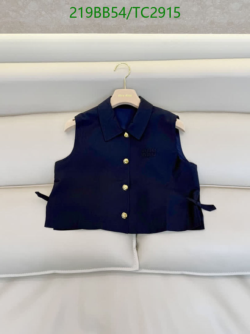 Miu Miu-Clothing Code: TC2915 $: 219USD