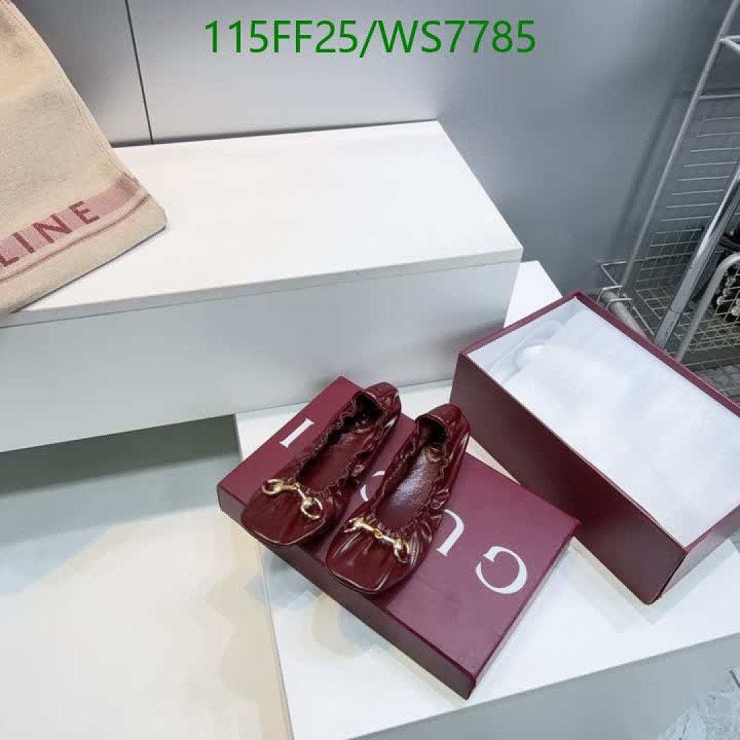 Gucci-Women Shoes Code: WS7785 $: 115USD