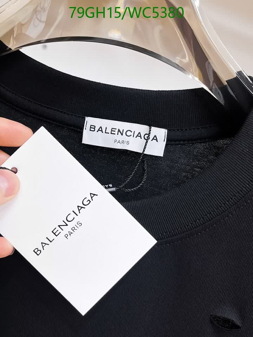 Balenciaga-Clothing Code: WC5380 $: 79USD