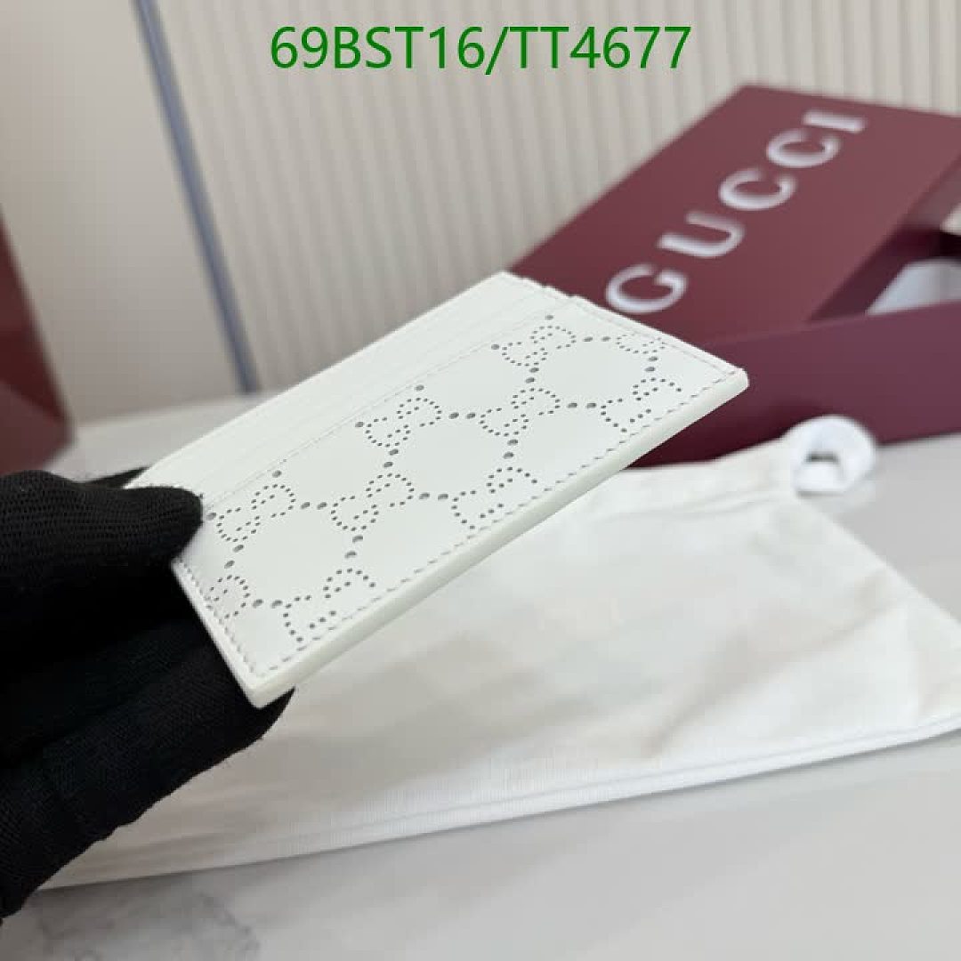 Gucci-Wallet Mirror Quality Code: TT4677 $: 69USD