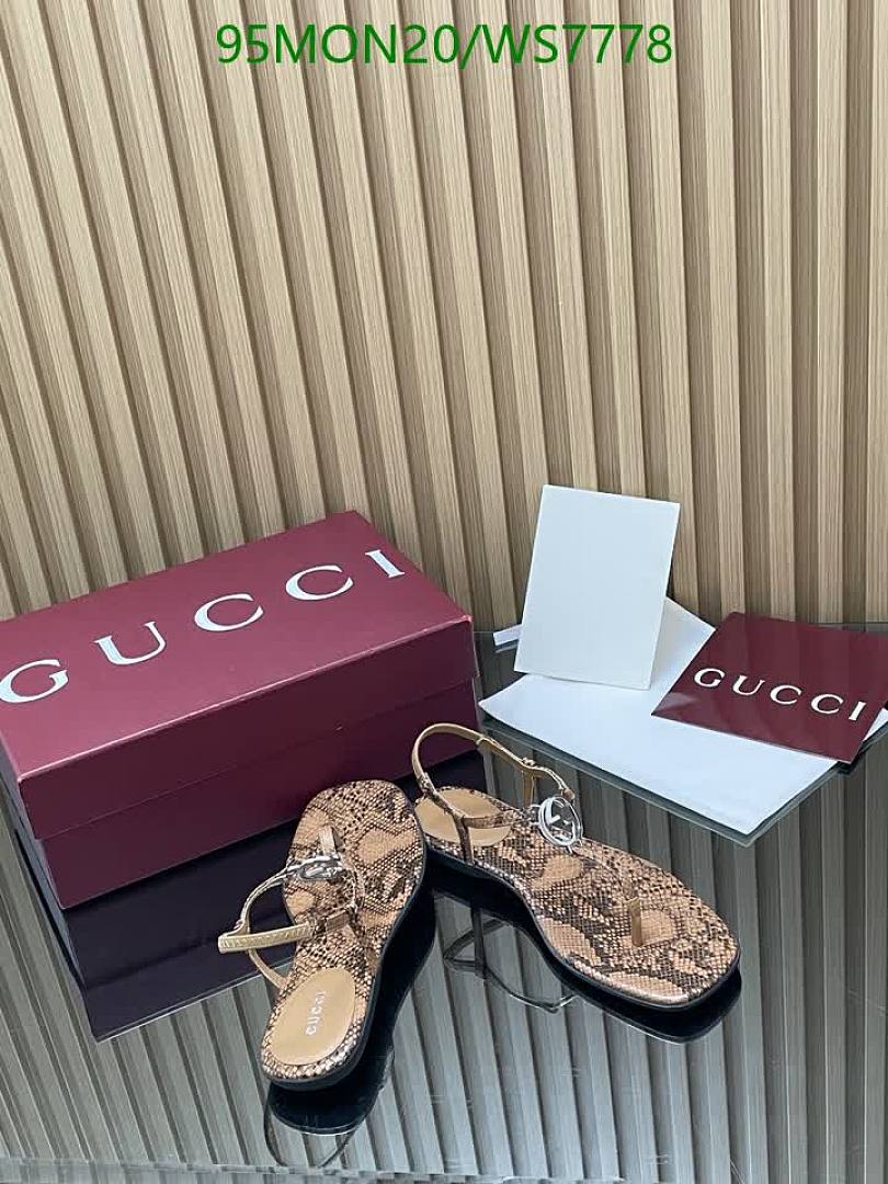 Gucci-Women Shoes Code: WS7778 $: 95USD