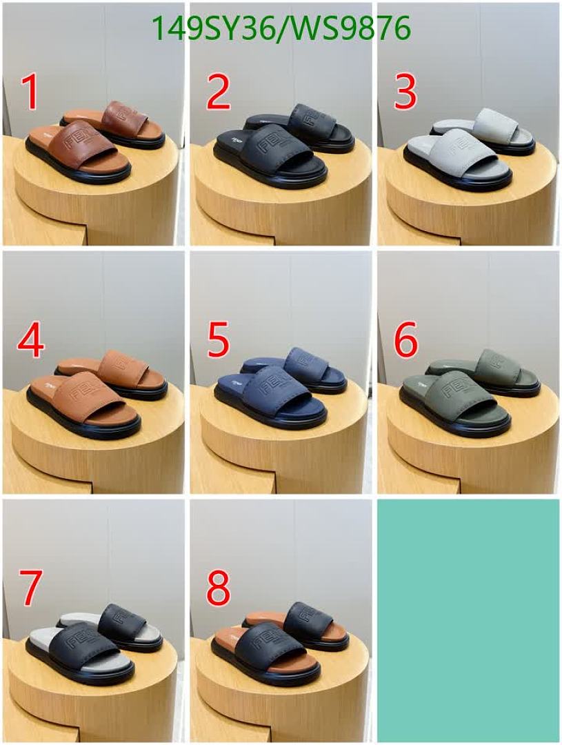 Fendi-Men shoes Code: WS9876 $: 149USD